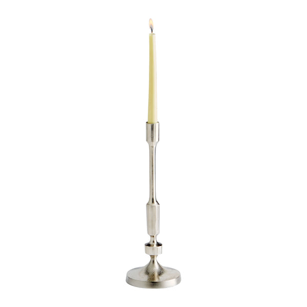 Cambria Candleholder Nickel 10205 Cyan Design