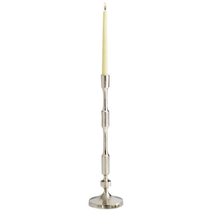 Cambria Candleholder Nickel 10207 Cyan Design