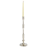 Cambria Candleholder Nickel 10207 Cyan Design