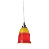 Horizon 5'' Wide 1-Light Mini Pendant - Satin Nickel 10218/1FIR Elk Lighting