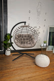 IDEAZ Modern Hanging Ball Chair with Cushion Beige 1021FHT