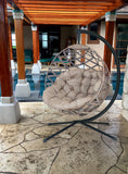 IDEAZ Crossweave Hanging Ball Chair Beige 1022FHT