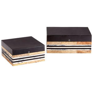 Avondale Container  Natural and Black 10233 Cyan Design