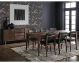 Greyson Dining Table - Smoke Acacia - 86.5" 102397 Sunpan