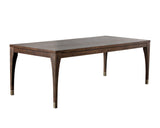 Greyson Dining Table - Smoke Acacia - 86.5" 102397 Sunpan