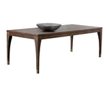 Greyson Dining Table - Smoke Acacia - 86.5" 102397 Sunpan