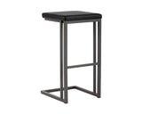 Boone Barstool - Grey - Onyx 102497 Sunpan