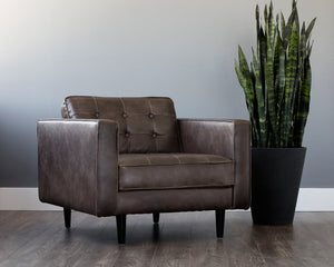 Donnie Armchair - Havana Dark Brown 102508 Sunpan