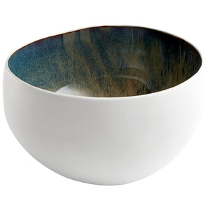 Android Bowl White and Oyster 10254 Cyan Design