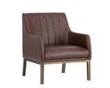 Wolfe Lounge Chair - Vintage Cognac 102581 Sunpan