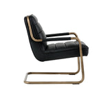 Lincoln Lounge Chair - Vintage Black 102583 Sunpan