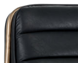 Lincoln Lounge Chair - Vintage Black 102583 Sunpan