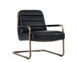 Lincoln Lounge Chair - Vintage Black 102583 Sunpan