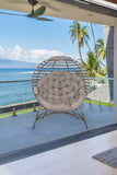 IDEAZ Modern Cozy Ball Chair Beige 1025FHT