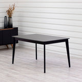 Tudor 53.34 Dining Table in Black 1027551 Manhattan Comfort