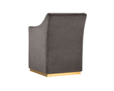 Zane Wheeled Lounge Chair - Piccolo Pebble 102757 Sunpan