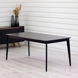 Tudor 70.86 Dining Table in Black 1027651 Manhattan Comfort