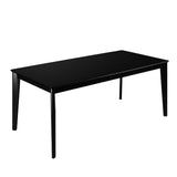 Tudor 70.86 Dining Table in Black 1027651 Manhattan Comfort