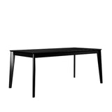 Tudor 70.86 Dining Table in Black 1027651 Manhattan Comfort