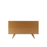 Manhattan Comfort Tudor Mid-Century Modern Sideboard Maple Cream 1027753