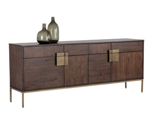 Jade Sideboard - Antique Brass - Dark Mango 102927 Sunpan