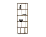 Eiffel Bookcase - Small - Antique Brass 102939 Sunpan