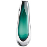 Galatea Vase Green 10296 Cyan Design