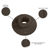 Arc Brown Boucle Fabric Modular Sofa 102Brown-S8D Meridian Furniture