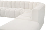 Arc Cream Boucle Fabric Modular Sofa 102Cream-S10A Meridian Furniture