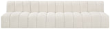 Arc Cream Boucle Fabric Modular Sofa 102Cream-S4E Meridian Furniture