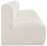 Arc Cream Boucle Fabric Modular Sofa 102Cream-S4E Meridian Furniture