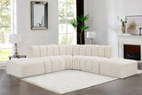 Arc Cream Boucle Fabric Modular Sofa 102Cream-S6C Meridian Furniture