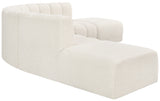 Arc Cream Boucle Fabric Modular Sofa 102Cream-S6C Meridian Furniture