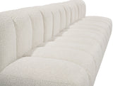 Arc Cream Boucle Fabric Modular Sofa 102Cream-S7C Meridian Furniture