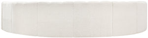 Arc Cream Boucle Fabric Modular Sofa 102Cream-S8B Meridian Furniture