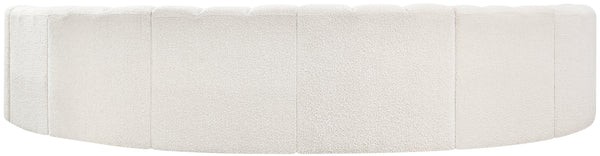Arc Cream Boucle Fabric Modular Sofa 102Cream-S8B Meridian Furniture