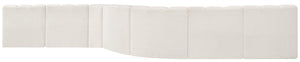 Arc Cream Boucle Fabric Modular Sofa 102Cream-S8C Meridian Furniture