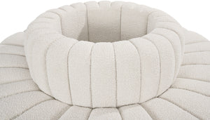 Arc Cream Boucle Fabric Modular Sofa 102Cream-S8D Meridian Furniture
