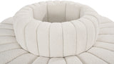 Arc Cream Boucle Fabric Modular Sofa 102Cream-S8D Meridian Furniture