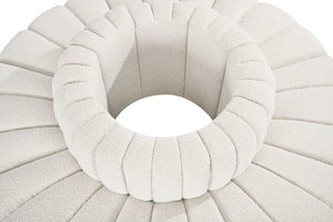 Arc Cream Boucle Fabric Modular Sofa 102Cream-S8D Meridian Furniture