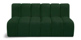 Arc Green Boucle Fabric Modular Sofa 102Green-S2A Meridian Furniture