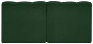 Arc Green Boucle Fabric Modular Sofa 102Green-S2A Meridian Furniture