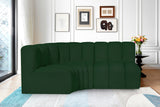 Arc Green Boucle Fabric Modular Sofa 102Green-S3A Meridian Furniture