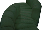 Arc Green Boucle Fabric Modular Sofa 102Green-S4A Meridian Furniture