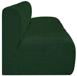 Arc Green Boucle Fabric Modular Sofa 102Green-S4E Meridian Furniture