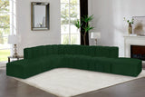 Arc Green Boucle Fabric Modular Sofa 102Green-S7A Meridian Furniture