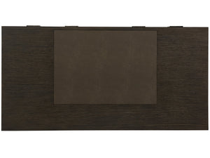 Lexington Sligh Chapman Writing Desk - Stylish Sandblasted Oak With Storage Drawers, Designer Inlay & Durable Surface Medium Brown Wood 102-412