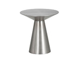 Carmel End Table - Stainless Steel 103009 Sunpan