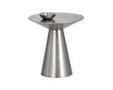 Carmel End Table - Stainless Steel 103009 Sunpan