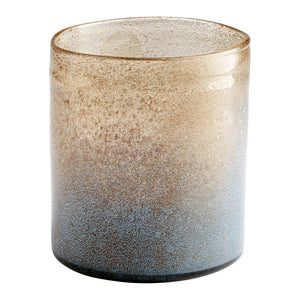 Triton Vase Blue//Gold Dust 10301 Cyan Design